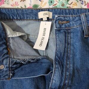 Classic Black GarmentCrop 3/4 jeans wide leg